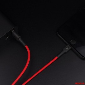 کابل شارژ بافته شده کنفی آیفون زدمی شیائومی شیاومی | Xiaomi ZMI lightning Cable Weave 1m AL803 