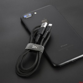 کابل شارژ بافته شده کنفی آیفون زدمی شیائومی شیاومی | Xiaomi ZMI lightning Cable Weave 1m AL803 