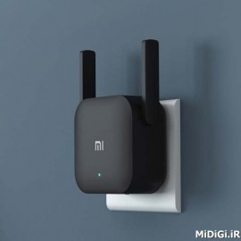 روتر تقویت کننده آمپیلیفایر سیگنال وایفای نسخه پرو رنگ مشکی شیائومی می شیاومی | Xiaomi Mi WiFi Router Amplifier Pro