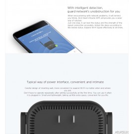 روتر تقویت کننده آمپیلیفایر سیگنال وایفای نسخه پرو رنگ مشکی شیائومی می شیاومی | Xiaomi Mi WiFi Router Amplifier Pro