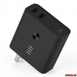 پاوربانک و شارژر فست 6500 میلی آمپر ساعتی زدمی شیاومی شیائومی | Xiaomi Mi ZMI APB01 6500mAh Power Bank And Quick Charger 3