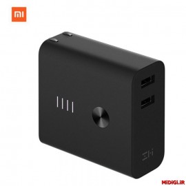 پاوربانک و شارژر فست 6500 میلی آمپر ساعتی زدمی شیاومی شیائومی | Xiaomi Mi ZMI APB01 6500mAh Power Bank And Quick Charger 3