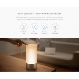 چراغ خواب هوشمند سری وای فای شیائومی می شیاومی | Xiaomi Mi Yeelight Smart LED Bedside wifi Lamp Gold