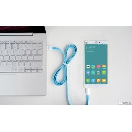 کابل میکرو یو اس بی فست شارژ فلت 1.2 متری می شیاومی شیائومی | Xiaomi Mi Micro USB Fast Charging Cable 120cm