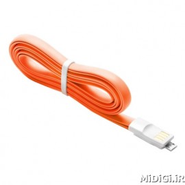 کابل میکرو یو اس بی فست شارژ فلت 1.2 متری می شیاومی شیائومی | Xiaomi Mi Micro USB Fast Charging Cable 120cm