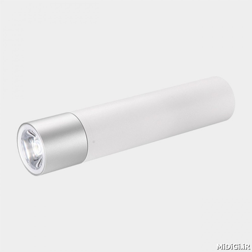 چراغ قوه شارژی و پاوربانک میجیا شیائومی می شیاومی | Xiaom Mi Mijia Rechargeable LED Flashlight Powerbank