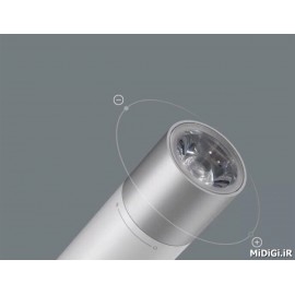 چراغ قوه شارژی و پاوربانک میجیا شیائومی می شیاومی | Xiaom Mi Mijia Rechargeable LED Flashlight Powerbank