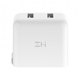 شارژ آداپتور دیواری دو پورت فست شارژ ورژن 3 مدل زدمی شیائومی | Xiaomi ZMI HA622 QC3 Wall Charger