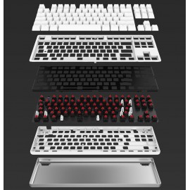 کیبورد مکانیکی سفید باسیم شیائومی - Xiaomi Mi Yuemi Mechanical Keyboard Wired White Color