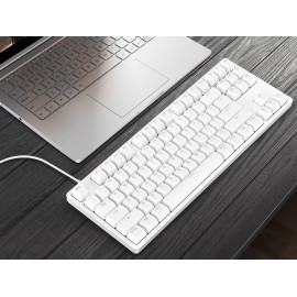 کیبورد مکانیکی سفید باسیم شیائومی - Xiaomi Mi Yuemi Mechanical Keyboard Wired White Color