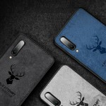 قاب و بک کاور گوشی مدل Mi A3 شیائومی طرح گوزنی | Xiaomi Mi A3 / CC9e Cloth Texture Silicone Deer Case Cover