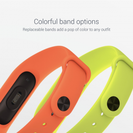 بند رنگی سیلیکونی ساعت و دستبند هوشمند سلامتی می بند 2 شیاومی شیامی شیائومی | Xiaomi Mi Colorful Miband2 Silicon Strap For Version 2