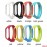 بند سیلیکونی رنگی می بند 3 و میبند 4 - Xiaomi Mi Band 3 Miband 4 Silicone Colorful Strap
