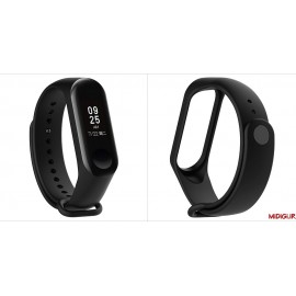 بند سیلیکونی رنگی می بند 3 و میبند 4 | Xiaomi Mi Band 3 Miband4 Silicone Colorful Strap