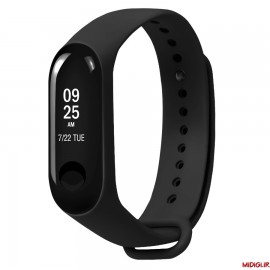 بند سیلیکونی رنگی می بند 3 و میبند 4 | Xiaomi Mi Band 3 Miband4 Silicone Colorful Strap