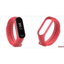 بند سیلیکونی رنگی می بند 3 و میبند 4 | Xiaomi Mi Band 3 Miband4 Silicone Colorful Strap