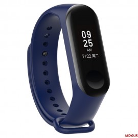 بند سیلیکونی رنگی می بند 3 و میبند 4 | Xiaomi Mi Band 3 Miband4 Silicone Colorful Strap