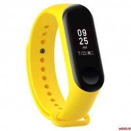 بند سیلیکونی رنگی می بند 3 و میبند 4 | Xiaomi Mi Band 3 Miband4 Silicone Colorful Strap