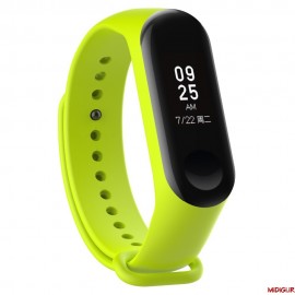 بند سیلیکونی رنگی می بند 3 و میبند 4 | Xiaomi Mi Band 3 Miband4 Silicone Colorful Strap