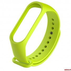 بند سیلیکونی رنگی می بند 3 و میبند 4 | Xiaomi Mi Band 3 Miband4 Silicone Colorful Strap