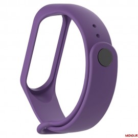 بند سیلیکونی رنگی می بند 3 و میبند 4 | Xiaomi Mi Band 3 Miband4 Silicone Colorful Strap