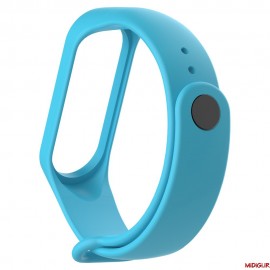 بند سیلیکونی رنگی می بند 3 و میبند 4 | Xiaomi Mi Band 3 Miband4 Silicone Colorful Strap