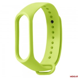 بند سیلیکونی رنگی می بند 3 و میبند 4 | Xiaomi Mi Band 3 Miband4 Silicone Colorful Strap