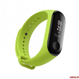 بند سیلیکونی رنگی می بند 3 و میبند 4 | Xiaomi Mi Band 3 Miband4 Silicone Colorful Strap