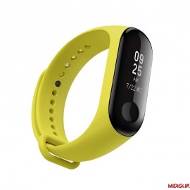 بند سیلیکونی رنگی می بند 3 و میبند 4 | Xiaomi Mi Band 3 Miband4 Silicone Colorful Strap