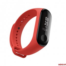 بند سیلیکونی رنگی می بند 3 و میبند 4 | Xiaomi Mi Band 3 Miband4 Silicone Colorful Strap