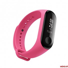 بند سیلیکونی رنگی می بند 3 و میبند 4 | Xiaomi Mi Band 3 Miband4 Silicone Colorful Strap