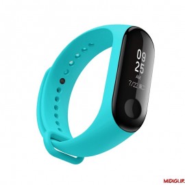 بند سیلیکونی رنگی می بند 3 و میبند 4 | Xiaomi Mi Band 3 Miband4 Silicone Colorful Strap