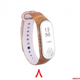 بند سیلیکونی طرح دار می بند 3 | Xiaomi Mi Band 3 Silicone Strap