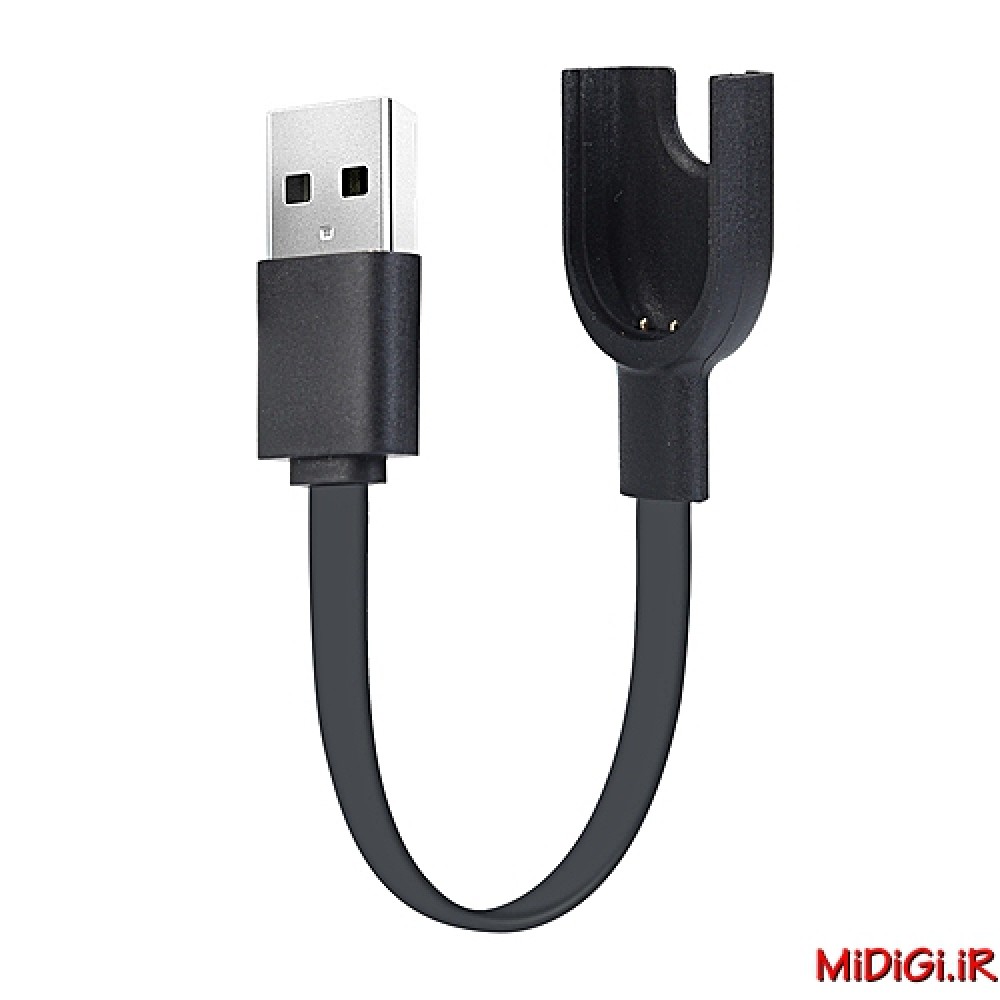 کابل شارژ یو اس بی دستبند می بند 3 شیائومی | Xiaomi Mi band 3 Usb Charger Cable