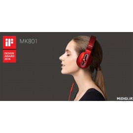 هدفون سیمی وان مور ام کی 801 می شیاومی شیائومی |  1More Xiaomi Mi MK801 Wired Voice of China Over-Ear Headphones