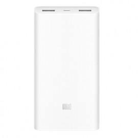 پاور بانک 20000 میلی آمپر ساعت ورژن2 می شیاومی شیائومی شیاومی | Xiaomi Mi Power Bank Version2 20000mAh White