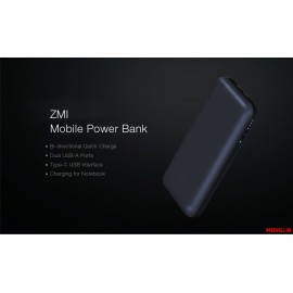 پاوربانک شیائومی مدل زدمی ZMI QB820 باظرفیت ۲۰۰۰۰ میلی آمپر ساعت شیاومی | Xiaomi Mi ZMI QB820 20000mAh Power Bank