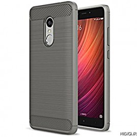 قاب و بک کاور مدل ردمی نوت فورایکس می شیامی شیائومی |Xiaomi Redmi Note 4X Carbon Fibre Brushed TPU Case Cover