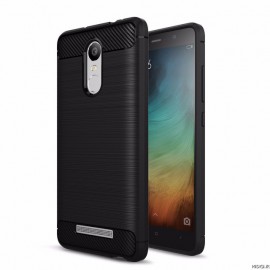 قاب و بک کاور مدل ردمی نوت فورایکس می شیامی شیائومی |Xiaomi Redmi Note 4X Carbon Fibre Brushed TPU Case Cover