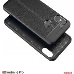 قاب و بک کاور طرح چرم مدل آتو فوکوس گوشی ردمی نوت سیکس پرو شیائومی - Xiaomi Redmi Note 6 Pro Auto Focus Case Cover