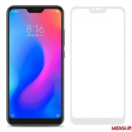 گلس فول فریم Redmi 6 Pro و A2 Lite شیائومی | Glass Xiaomi Redmi 6 Pro & A2 Lite Full Frame 5D 9H