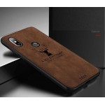 قاب و بک کاور گوشی مدل ردمی نوت 6 پرو شیائومی طرح گوزنی | Xiaomi Redmi Note 6 Pro Cloth Texture Silicone Deer Case Cover