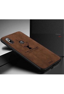 قاب و بک کاور گوشی مدل ردمی نوت 5 پرو شیائومی طرح گوزنی | Xiaomi Redmi Note 5 Pro Cloth Texture Silicone Deer Case Cover