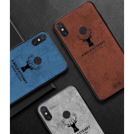 قاب و بک کاور گوشی مدل ردمی S2 و ردمی Y2 شیائومی طرح گوزنی | Xiaomi Redmi S2 Redmi Y2 Cloth Texture Silicone Deer Case Cover