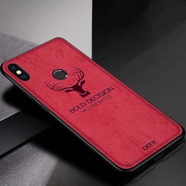 قاب و بک کاور گوشی مدل ردمی S2 و ردمی Y2 شیائومی طرح گوزنی | Xiaomi Redmi S2 Redmi Y2 Cloth Texture Silicone Deer Case Cover