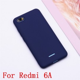 قاب و بک کاور گوشی مدل ردمی 6A شیائومی طرح سیلیکونی | Xiaomi Redmi 6A Cloth Texture Spigen Ultra Thin Soft Silicone Tpu Case Cover