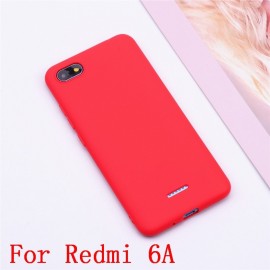 قاب و بک کاور گوشی مدل ردمی 6A شیائومی طرح سیلیکونی | Xiaomi Redmi 6A Cloth Texture Spigen Ultra Thin Soft Silicone Tpu Case Cover