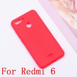 قاب و بک کاور گوشی مدل ردمی 6A شیائومی طرح سیلیکونی | Xiaomi Redmi 6A Cloth Texture Spigen Ultra Thin Soft Silicone Tpu Case Cover