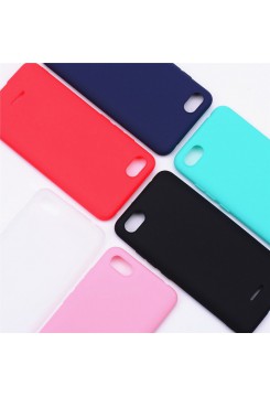 قاب و بک کاور گوشی مدل ردمی 6A شیائومی طرح سیلیکونی | Xiaomi Redmi 6A Cloth Texture Spigen Ultra Thin Soft Silicone Tpu Case Cover