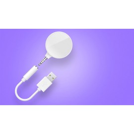 فلش سلفی ال ای دی شارژی پورت جک هدفون می شیاومی شیائومی | Xiaomi Mi LED Selfie Flash Light 3.5mm Jack Plug White